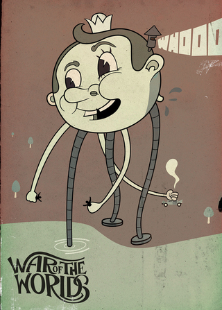 Illustration for article titled Retro Illustrations of Monsters at Work and Play
